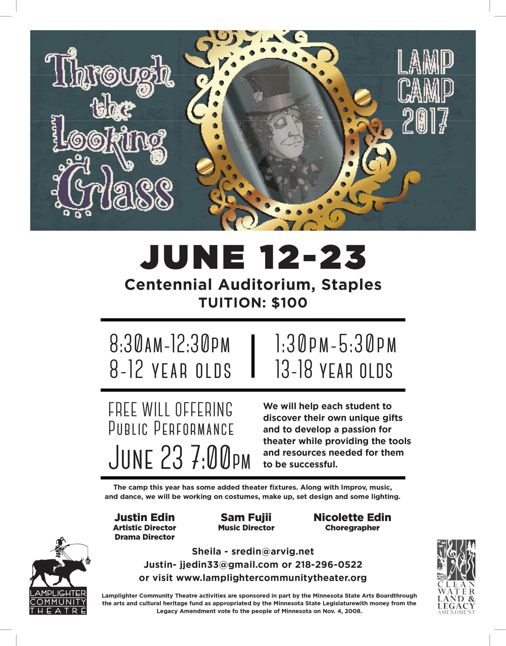 2017 Lamp Camp – Through the Looking Glass