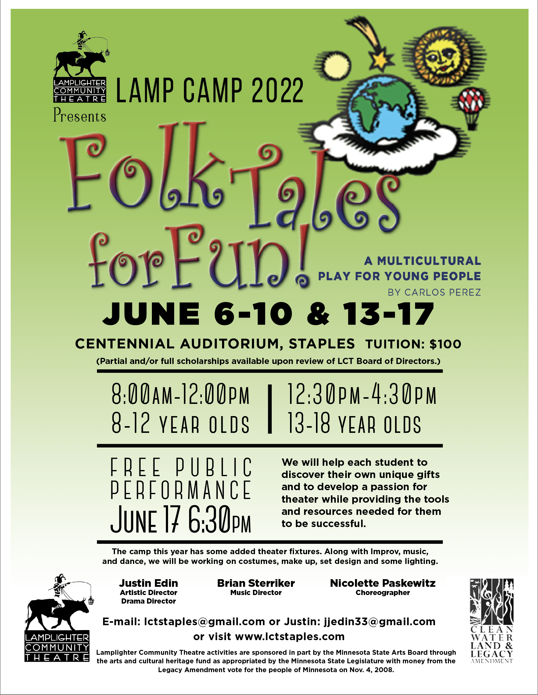 2022 Lamp Camp – Folk Tales for Fun